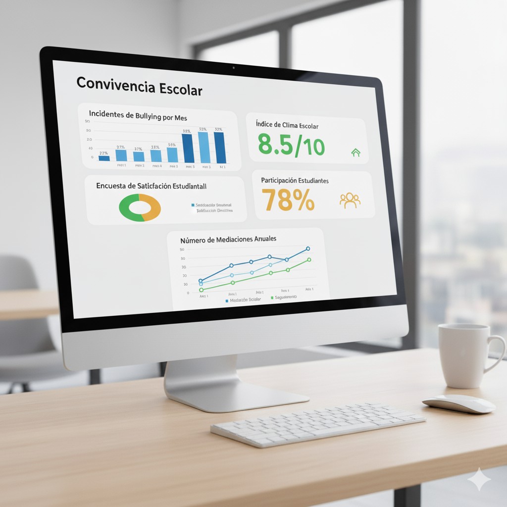 Estudiantes colaborando en un ambiente positivo